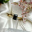 Elegant Onyx Hidden Halo Ring Rings Handmade Handcrafted