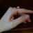 Emerald and Opal Ring Rings Handmade Handcrafted