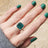 Emerald Bezel Ring Rings Handmade Handcrafted