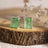 The Audie - Emerald Doublet Earrings Earrings Handmade Handcrafted