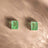 The Audie - Emerald Doublet Earrings Earrings Handmade Handcrafted