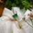 Emerald Hidden Halo Ring Rings Handmade Handcrafted