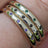 Emerald Star Half Eternity Band Rings Handmade Handcrafted