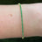 Emerald Tennis Bracelet Bracelet Handmade Handcrafted