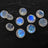 Faceted Moonstone Stud Earrings Earrings Handmade Handcrafted
