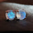 Faceted Moonstone Stud Earrings Earrings Handmade Handcrafted
