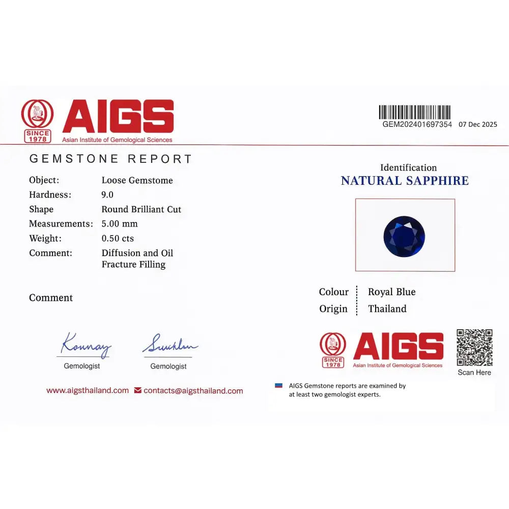 Faceted Natural Sapphire Stud Earrings Earrings Handmade Handcrafted