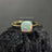 Fire Welo White Opal Ring Rings Handmade Handcrafted