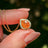 Floating Vintage Teardrop Sunstone Halo Pendant Necklace Necklaces Handmade Handcrafted