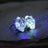 Glowing Herkimer Earrings Earrings Handmade Handcrafted