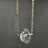 Herkimer Diamond Bar Necklace Necklaces Handmade Handcrafted
