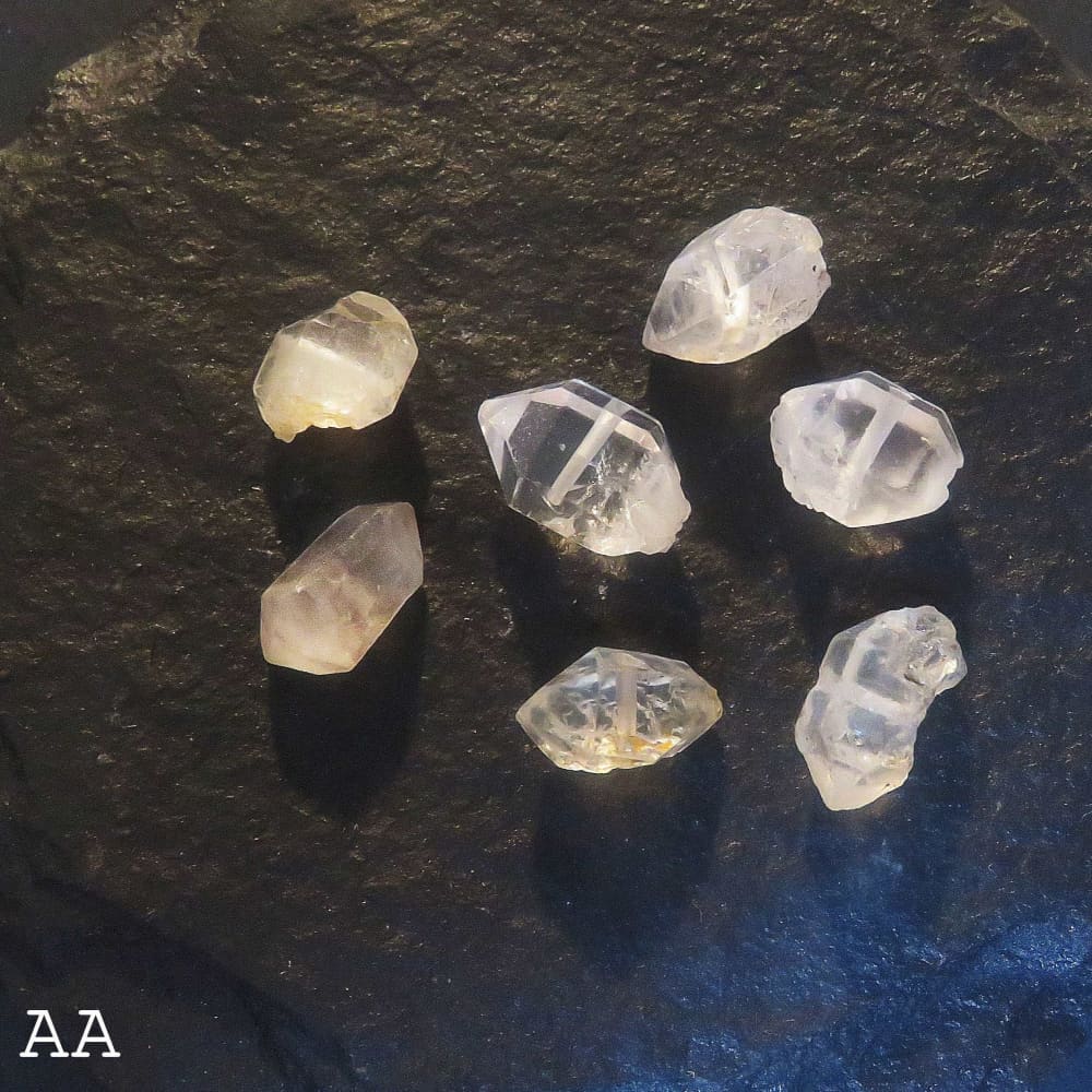 Herkimer Diamond Bar Necklace Necklaces Handmade Handcrafted