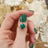 Hexagon Emerald Ring Rings Handmade Handcrafted