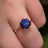 Hexagon Sapphire Ring Rings Handmade Handcrafted