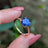 Hexagon Sapphire Ring Rings Handmade Handcrafted