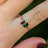 Holiday 3 Stone Cluster Ring Rings Handmade Handcrafted