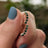 Small Emerald Hoops