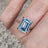 The Audrey- Natural Aquamarine