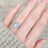 The Audrey- Natural Aquamarine