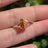 Citrine 3 Stone Cluster Ring