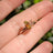 Citrine 3 Stone Cluster Ring