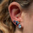 Oval Aquamarine Earrings