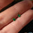 Micro Stud Oval - Emerald