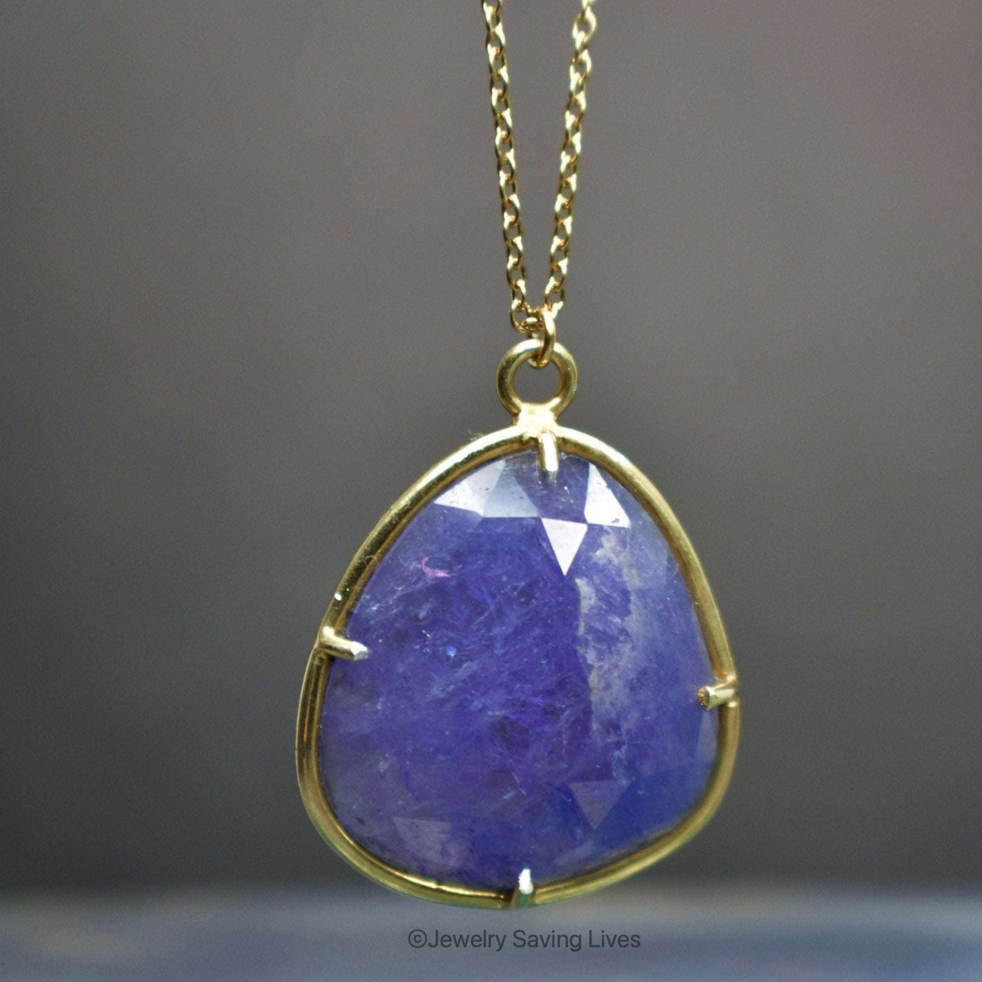 Last Call: Statement Tanzanite Necklace