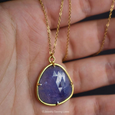 Last Call: Statement Tanzanite Necklace