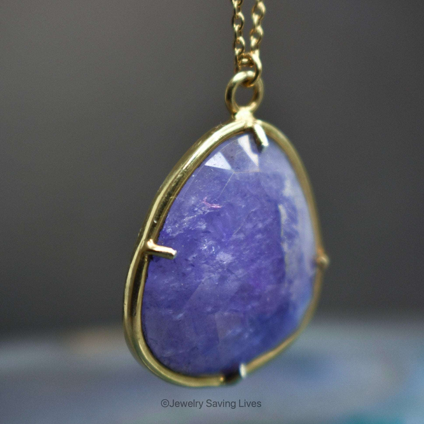 Last Call: Statement Tanzanite Necklace