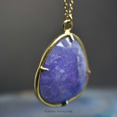 Last Call: Statement Tanzanite Necklace