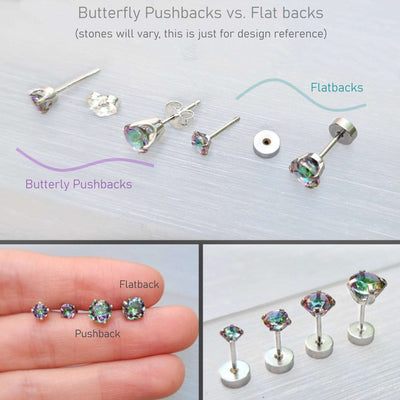 Alexandrite Stud Earrings