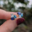 The Elia - Custom Gemstone Small Cluster Studs