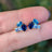 The Elia - Custom Gemstone Small Cluster Studs