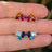 The Elia - Custom Gemstone Small Cluster Studs