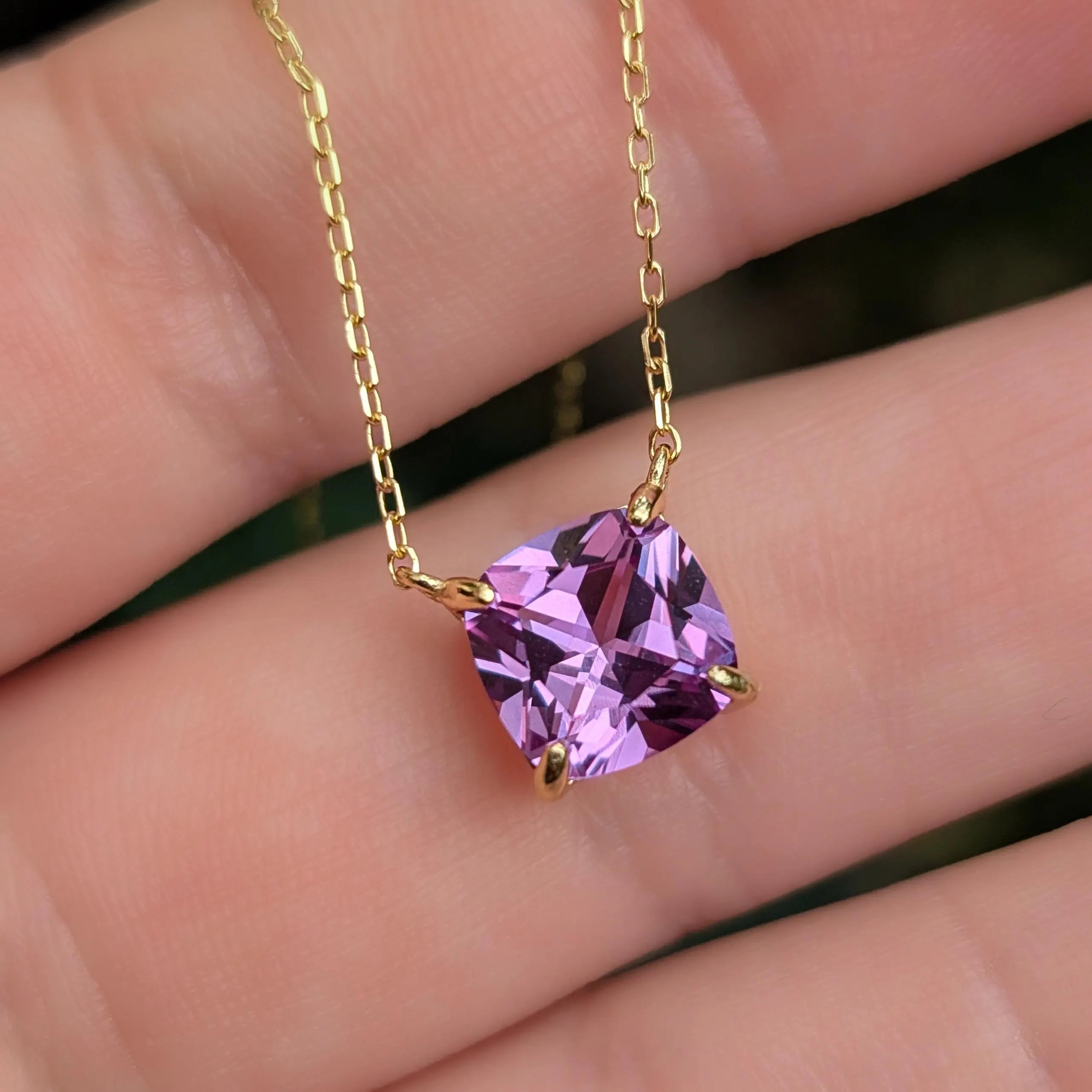 The Ashlynn - Brilliant Alexandrite Necklace