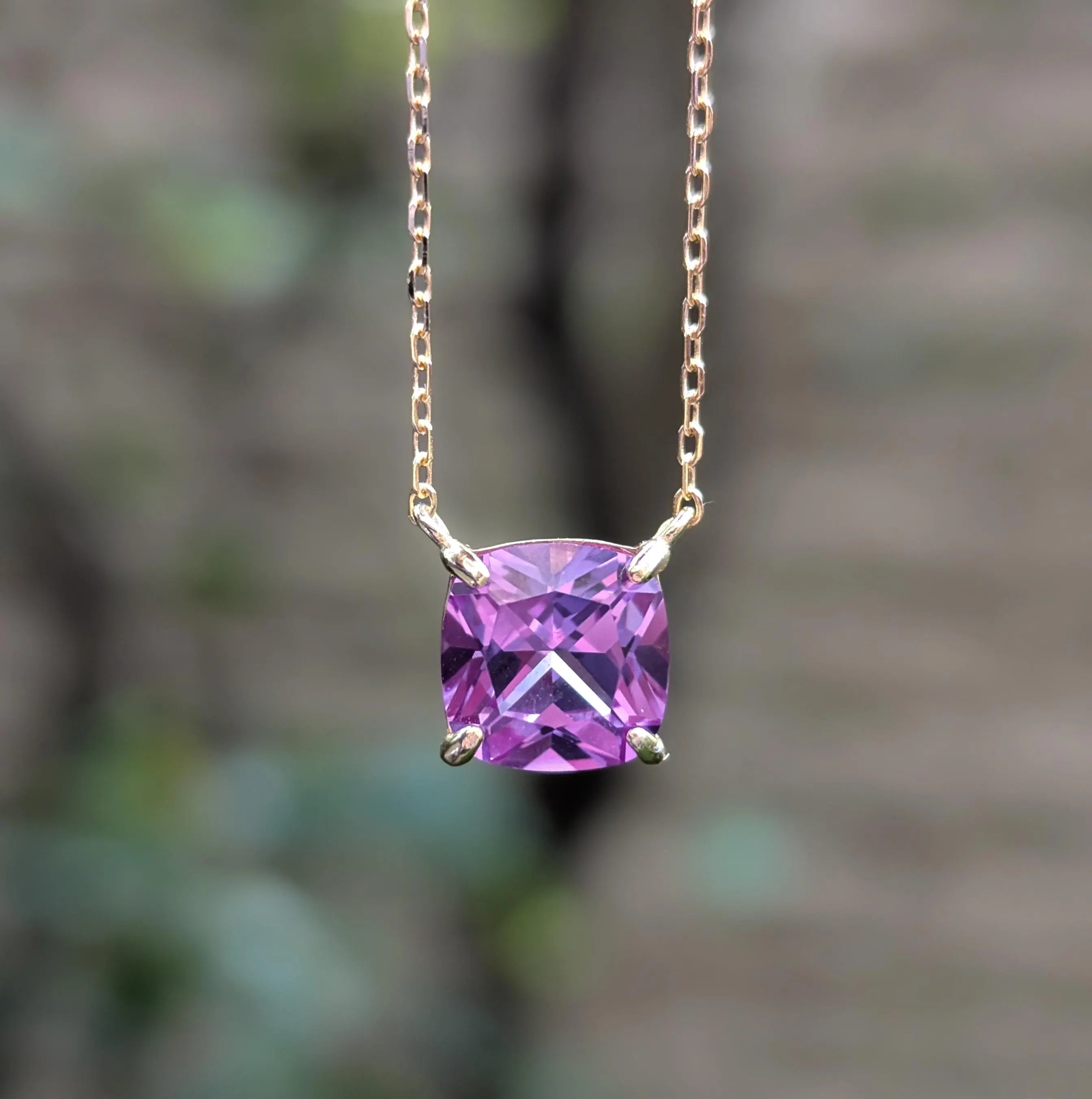 The Ashlynn - Brilliant Alexandrite Necklace
