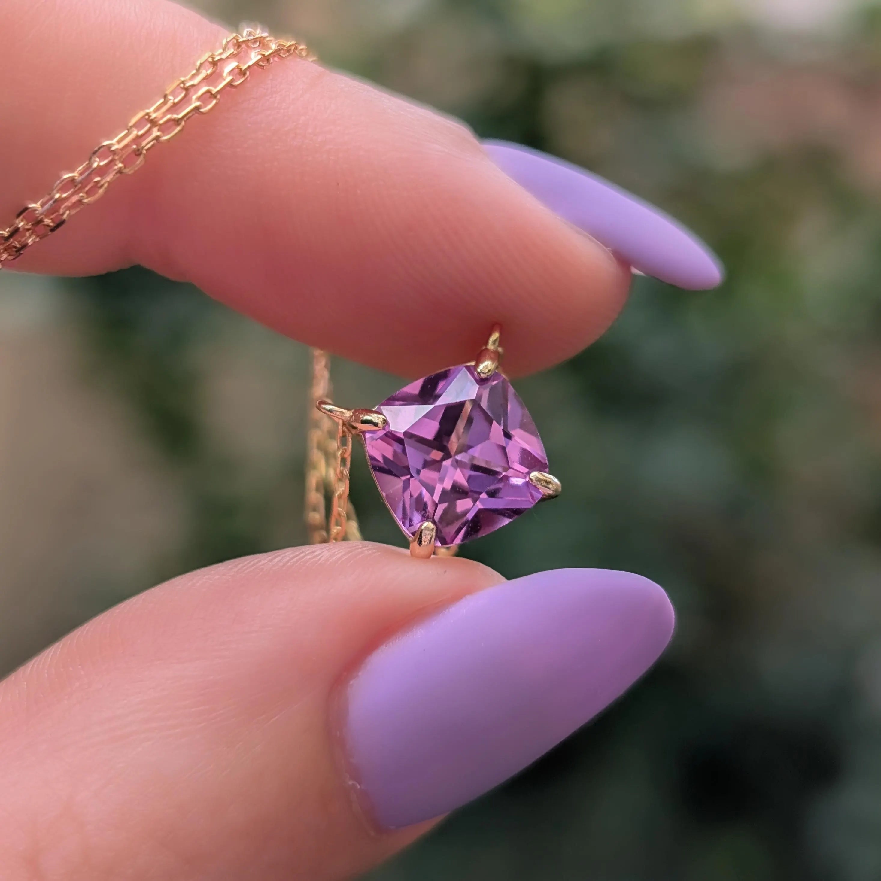 The Ashlynn - Brilliant Alexandrite Necklace