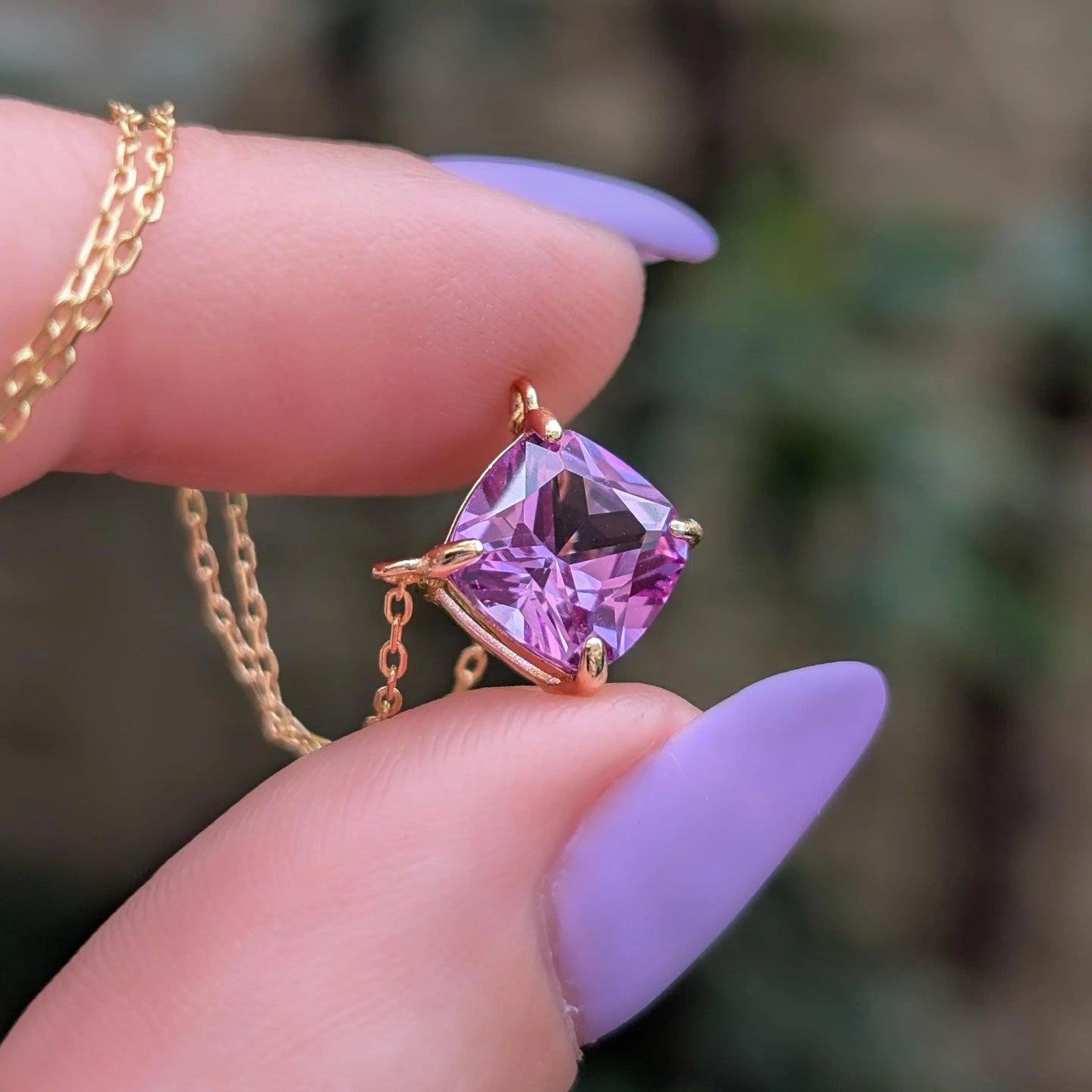 The Ashlynn - Brilliant Alexandrite Necklace