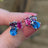 The Tulia - Bisexual Flag Cluster Studs