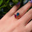 The Tulia - Pansexual 3 Stone Ring