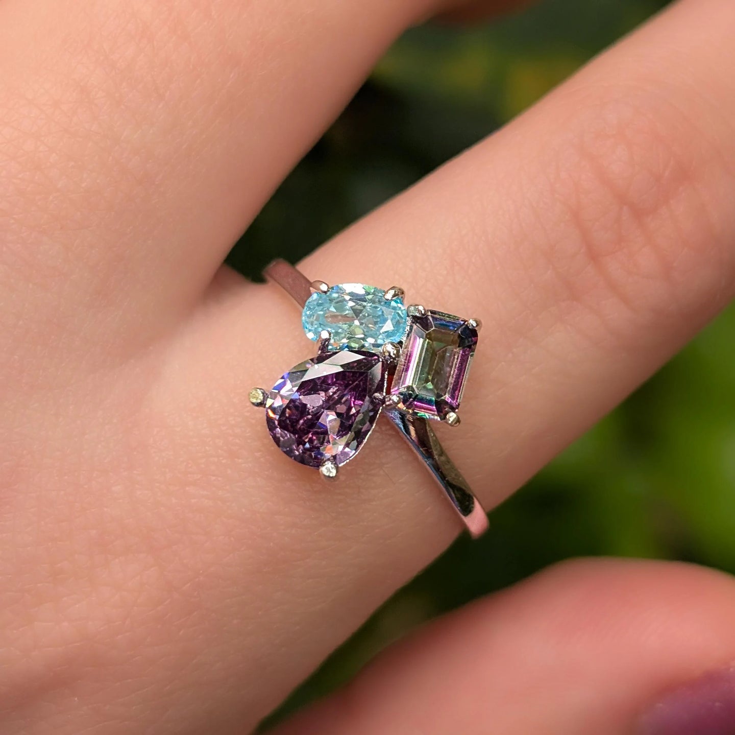 The Tulia - Custom 3 Stone Ring