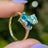 The Tulia - Custom 3 Stone Ring