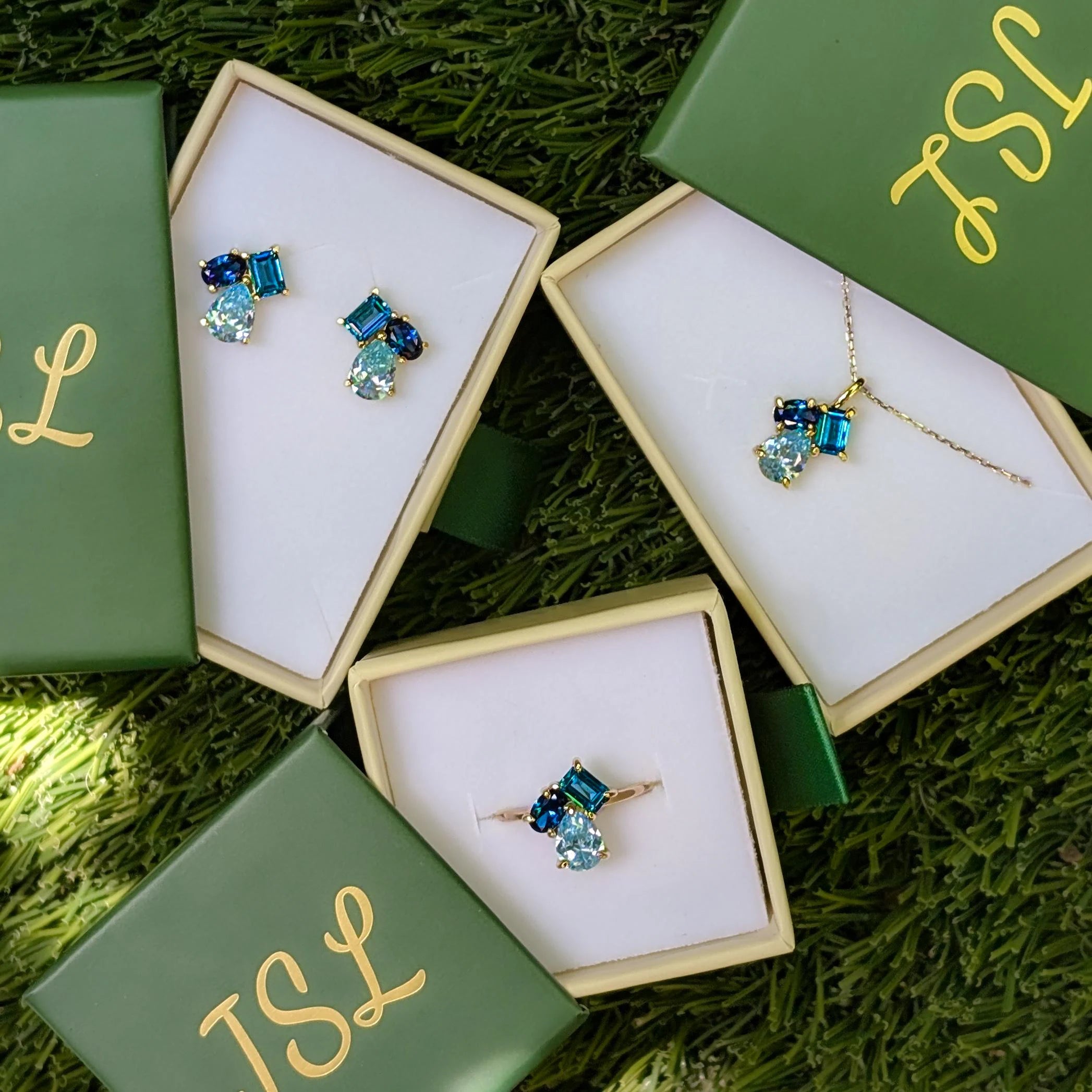 The Tulia - Custom 3 Stone Ring