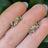 The Legacy Earrings - Rutilated Quartz Hoops