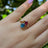 The Tulia - Pansexual 3 Stone Ring