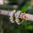 The Legacy Earrings - Moonstone Hoops