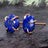 Lapis Lazuli Stud Earrings Earrings Handmade Handcrafted