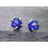 Last Call: The Colette - Natural Sapphire Stud Earrings Earrings Handmade Handcrafted