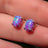 Lavender Dreams Opal Stud Earrings